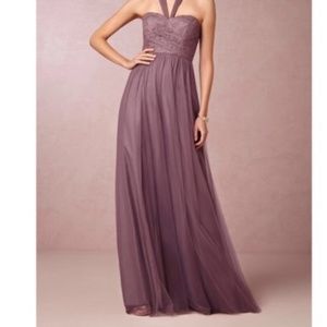 BHLDN Plum Juliette dress SIZE 6 by Jenny Yoo
